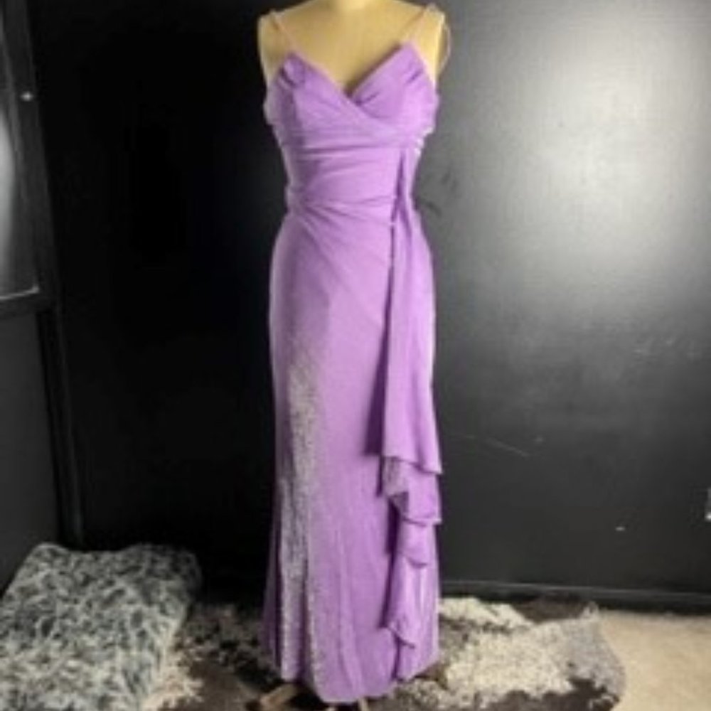 Purple Evening Dress